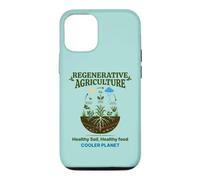 Planète de Refroidissement de Sol sain CO2 pour l'agriculture régénérative Coque pour iPhone 12/12 Pro
