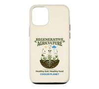 Planète de Refroidissement de Sol sain CO2 pour l'agriculture régénérative Coque pour iPhone 12/12 Pro