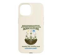 Planète de Refroidissement de Sol sain CO2 pour l'agriculture régénérative Coque pour iPhone 15