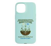 Planète de Refroidissement de Sol sain CO2 pour l'agriculture régénérative Coque pour iPhone 15