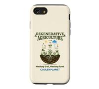 Planète de Refroidissement de Sol sain CO2 pour l'agriculture régénérative Coque pour iPhone SE (2020) / 7/8