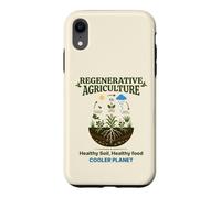 Planète de Refroidissement de Sol sain CO2 pour l'agriculture régénérative Coque pour iPhone XR