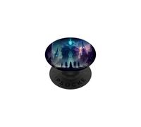 Planète Extraterrestre Mystique Un Voyage futuriste PopSockets PopGrip Adhésif