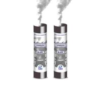 PLANETE FUMIGENE Fumigène a Main 1 MINUTE couleur Blanc - Lot de 2 - Allumage Frottoir, durée 60 secondes, fumigene artifice couleur à tenir en Main - fumigene a main - Catégorie F1 - LIVRAISON 24/48H