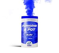 Planete Fumigene Fumigène Pot Bleu 1 Minute Mèche T1