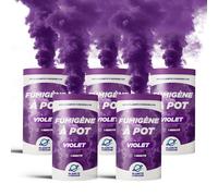 Planète Fumigène Lot de 5 Fumigènes Pot Violet 60 Secondes T1