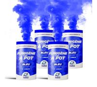 Planète Fumigène Pot Bleu 2 Minutes Mèche Lot de 4 Catégorie T1