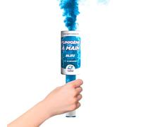 Planète Fumigène Torche à Main Bleu 45 Secondes Déclenchement Mèche T1