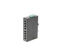 Planète Industrial Switch Gigabit IGS-801T, 8 ports, pour montage sur rail DIN