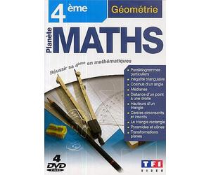 Planète Maths 4e : Géométrie - Coffret 4 DVD