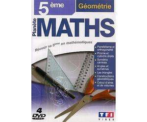 Planète Maths 5e : Géométrie - Coffret 4 DVD
