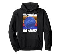 Planète Neptune Humour Rétro Espace Science Phrase Sweat à Capuche