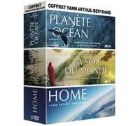 Coffret Yann Arthus-Bertrand - Planète Océan + La Soif Du Monde + Home - Pack