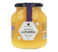 Planète potager | Miel cru de lavande 1 kg artisanal 100 % naturel, non filtré ni pasteurisé - Miel cru d'origine Espagne avec haute concentration de nectar d'épais