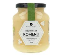 Planète potager | Miel cru de romarin 500 g naturel et artisanal de haute qualité - Miel brut non filtré ni pasteurisé, production espagnole avec haute concentration de nectar de romarin