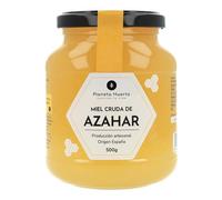 Planète potager | Miel cru d'oranger 500 g, miel naturel et artisanal de haute pureté - Miel cru non filtré ni pasteurisé, origine Espagne avec forte concentration de nectar de fleurs d'agrumes