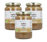 Planète potager | Tahin de sésame - Pâte de graines de sésame noire à haute teneur nutritionnelle, idéale pour les plats orientaux et les recettes saines, en pot (2,1 kg, tahin complet)