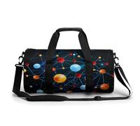 Planète Sac De Sport Gym Sac De Voyage Sac Week-End Duffel Bag pour Camping Randonnée Voyage 45x23x23cm