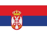 Planete Supporter Drapeau Serbie - 150 x 90 cm