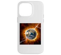 Planète Terre en péril Coque pour iPhone 14 Pro Max