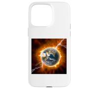Planète Terre en péril Coque pour iPhone 15 Pro Max