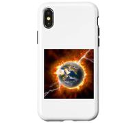 Planète Terre en péril Coque pour iPhone X/XS