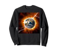 Planète Terre en péril Sweatshirt