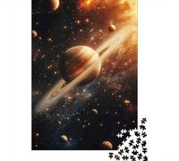 Planète Univers Espace Puzzle 1000 Pièces Papier pour Adultes Scène Astronomie Jeu de Puzzle 1000 Pièces Décoration Famille 38x26cm/1000pcs