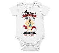 Planetee Aaron | Un Jour Je changerai Le Monde | Body avec Manche pour bébé garçon