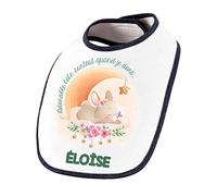 Planetee Bavoir Éloïse Adorable bébé quand je dors Lapin