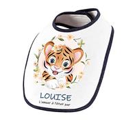 Planetee Bavoir Louise Amour Pur Tigre