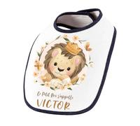 Planetee Bavoir Victor bébé Lion Roi