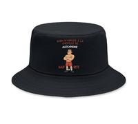 Planetee Bob Premium Noir Rien n'arrive à la Cheville de Alexandre sauf sa Bite | Coton Brossé 260 g/m² Taille Unique Homme Femme | Chapeau de Soleil Pêche Randonnée Festival