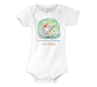Planetee Body Albane Aventure lapin éléphant 3-6 mois | Bébé 100% Coton Manches Courtes Personnalisable Bébé Cadeau Naissance Nourrison Baby Shower
