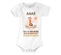 Planetee Body bébé Anaé Cou Monté Girafe