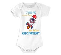 Planetee Body bébé Bêtises avec Papy Astronaute Fusée