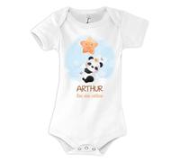 Planetee Body bébé garçon Arthur bébé Panda Roi des Câlins 18/24 mois Humour Naissance Cadeau Bébé Anniversaire Noël