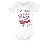 Planetee Body bébé garçon Le Futur Meilleur Paysagiste du Monde Entier Humour Naissance Cadeau Bébé Anniversaire Noël