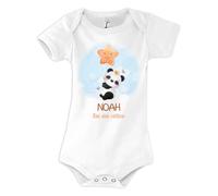 Planetee Body bébé garçon Noah bébé Panda Roi des Câlins 12/18 mois Humour Naissance Cadeau Bébé Anniversaire Noël