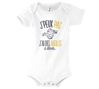 Planetee Body bébé Je Peux Pas J'Ai des Abeilles à élever Humour Naissance Cadeau Bébé Anniversaire Noël