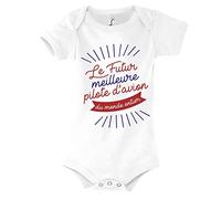 Planetee Body bébé Le Futur Meilleur Pilote d'avion du Monde Entier