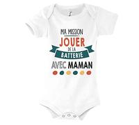 Planetee Body bébé Ma Mission Batterie avec Maman