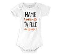 Planetee Body bébé Mamie viens vite ta Fille m'épuise