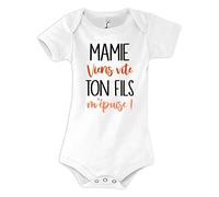 Planetee Body bébé Mamie viens vite ton Fils m'épuise