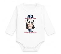 Planetee Body Bébé Manches Longues Abel | Coton 170 g/m² Blanc 3 mois à 18 mois | Bébé Fille Garçon Mixte | Cadeau Naissance Baby Shower Bapteme