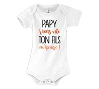 Planetee Body bébé Papy viens vite ton Fils m'épuise