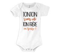 Planetee Body bébé Tonton viens vite ton Frère m'épuise