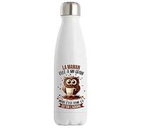 Planetee Bouteille Isotherme 500 ml Acier Inoxydable | Conservation Longue Température | Idée Cadeau Thermos Sport Café Thé