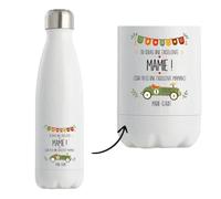 Planetee Bouteille isotherme Marie-Claude Excellente Mamie Cadeau Annonce Grossesse