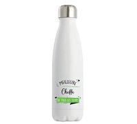 Planetee Bouteille isotherme Meilleure Cheffe de tous les temps - Gourde Idée Cadeau Travail Boulot Métier Départ Retraite Collègue Femme Anniversaire Noël